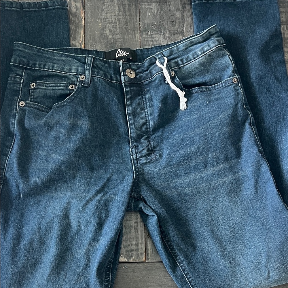 Clsc. Men's Slim Fit Dark Blue Jeans